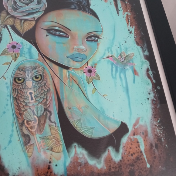 Rare Limited Edition Caia Koopman Signed And Numbered Art Framed Print. - Picture 10 of 11